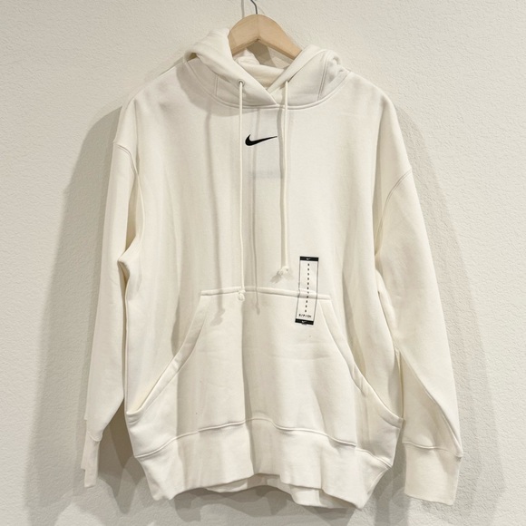 NTW Nike Sportswear Phoenix Fleece Women's Oversized Pullover Hoodie Size Small - Picture 2 of 6